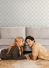 Load image into Gallery viewer, Mr. Kate Tess Watercolor Checker Peel + Stick Wallpaper