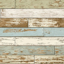 Load image into Gallery viewer, Vintage Wood Peel + Stick Wallpaper