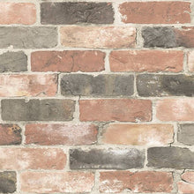 Load image into Gallery viewer, Loft Reclaimed Brick Peel + Stick Wallpaper