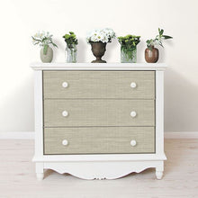 Load image into Gallery viewer, Checkered Faux Grasscloth Peel + Stick Wallpaper