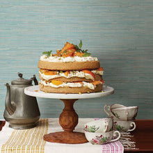 Load image into Gallery viewer, Woven Faux Grasscloth Peel + Stick Wallpaper