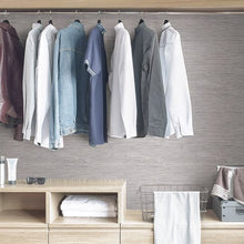 Load image into Gallery viewer, Woven Faux Grasscloth Peel + Stick Wallpaper