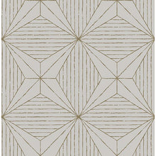 Load image into Gallery viewer, Gold Starburst Peel + Stick Wallpaper