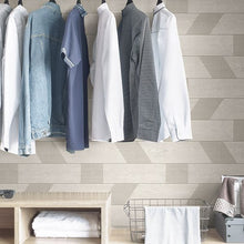 Load image into Gallery viewer, Graphic Shiplap Peel + Stick Wallpaper