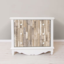 Load image into Gallery viewer, Weathered Barnwood Peel + Stick Wallpaper