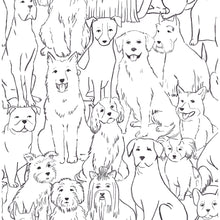 Load image into Gallery viewer, Puppy Love Peel + Stick Wallpaper