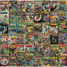Load image into Gallery viewer, Marvel Comic Cover Peel + Stick Mural