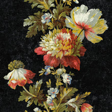 Load image into Gallery viewer, Vintage Floral Stripe Peel + Stick Wallpaper