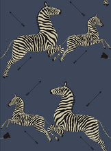 Load image into Gallery viewer, Scalamandré Zebra Safari Peel + Stick Wallpaper