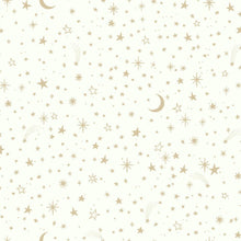 Load image into Gallery viewer, Moon and Stars Peel + Stick Wallpaper