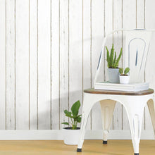 Load image into Gallery viewer, Simple Shiplap Peel + Stick Wallpaper