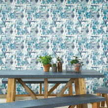 Load image into Gallery viewer, Aztec Peel + Stick Wallpaper