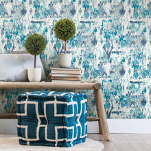 Load image into Gallery viewer, Aztec Peel + Stick Wallpaper