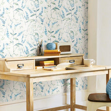 Load image into Gallery viewer, Watercolor Floral Sprig Peel + Stick Wallpaper