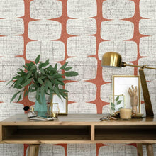 Load image into Gallery viewer, Mid-Century Beads Peel + Stick Wallpaper