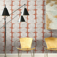 Load image into Gallery viewer, Mid-Century Beads Peel + Stick Wallpaper