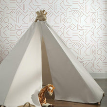 Load image into Gallery viewer, Lines and Shapes Peel + Stick Wallpaper