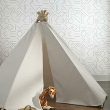 Load image into Gallery viewer, Lines and Shapes Peel + Stick Wallpaper