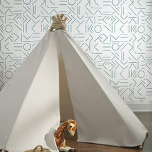 Load image into Gallery viewer, Lines and Shapes Peel + Stick Wallpaper