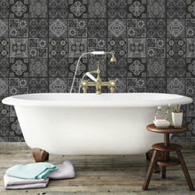 Load image into Gallery viewer, Marrakesh Tile Peel + Stick Wallpaper