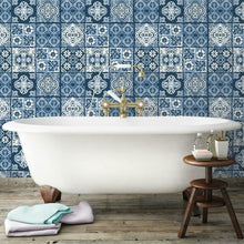 Load image into Gallery viewer, Marrakesh Tile Peel + Stick Wallpaper