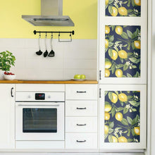Load image into Gallery viewer, Lemon Zest Peel + Stick Wallpaper