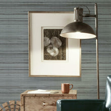 Load image into Gallery viewer, Faux Bamboo Grasscloth Peel + Stick Wallpaper