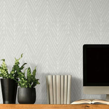 Load image into Gallery viewer, Herringbone Twigs Peel + Stick Wallpaper