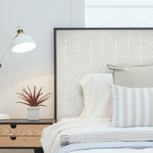 Load image into Gallery viewer, Herringbone Twigs Peel + Stick Wallpaper