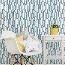 Load image into Gallery viewer, Hexagon Peel + Stick Wallpaper