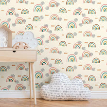 Load image into Gallery viewer, Rainbow's End Peel + Stick Wallpaper