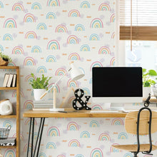 Load image into Gallery viewer, Rainbow's End Peel + Stick Wallpaper