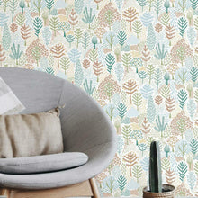 Load image into Gallery viewer, Folklore Trees Peel + Stick Wallpaper