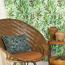 Load image into Gallery viewer, Watercolor Leaves Peel + Stick Wallpaper