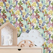 Load image into Gallery viewer, Watercolor Tropics Peel + Stick Wallpaper