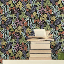 Load image into Gallery viewer, Watercolor Tropics Peel + Stick Wallpaper