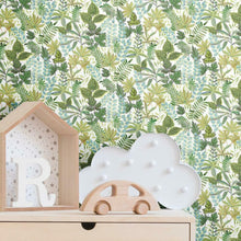 Load image into Gallery viewer, Watercolor Tropics Peel + Stick Wallpaper