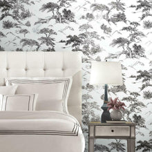 Load image into Gallery viewer, Oriental Toile Peel + Stick Wallpaper