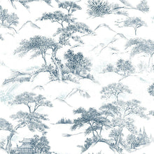 Load image into Gallery viewer, Oriental Toile Peel + Stick Wallpaper