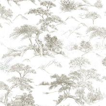 Load image into Gallery viewer, Oriental Toile Peel + Stick Wallpaper