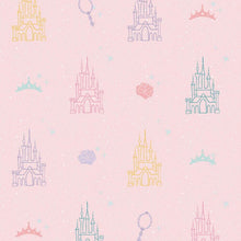 Load image into Gallery viewer, Disney Princess Castle Peel + Stick Wallpaper