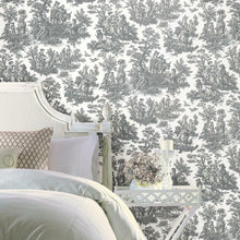 Load image into Gallery viewer, Waverly Country Life Toile Peel + Stick Wallpaper