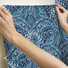 Load image into Gallery viewer, Waverly Swept Away Peel + Stick Wallpaper
