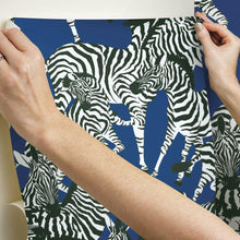 Load image into Gallery viewer, Waverly Herd Together Peel + Stick Wallpaper