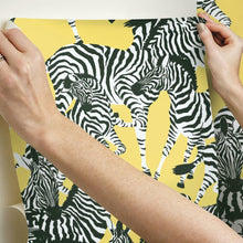 Load image into Gallery viewer, Waverly Herd Together Peel + Stick Wallpaper