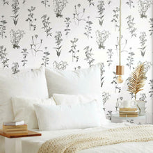 Load image into Gallery viewer, Botanical Peel + Stick Wallpaper