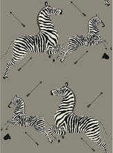 Load image into Gallery viewer, Scalamandré Zebra Safari Peel + Stick Wallpaper