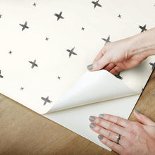 Load image into Gallery viewer, Cross Stitch Peel + Stick Wallpaper