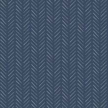 Load image into Gallery viewer, Herringbone Peel + Stick Wallpaper