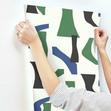 Load image into Gallery viewer, Modernist Peel + Stick Wallpaper